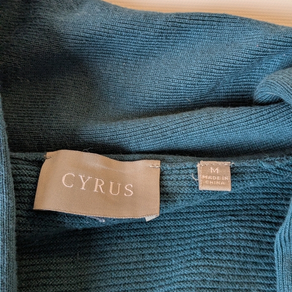 Stylish Teal Open Cardigan - Picture 13 of 17